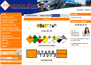 Etiquetage legal magento